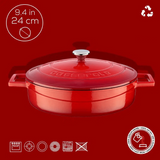 Cast Iron Casserole - 24 cm - Chaplin Home