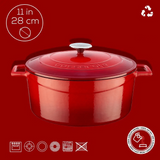 Litinový kastrol - 28 cm - Chaplin Home