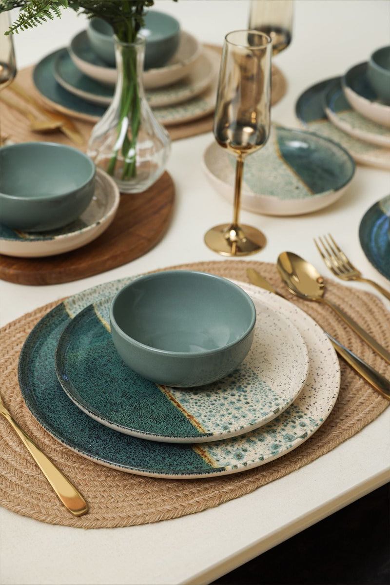 Colored Dinnerware Set 24 pcs - Chaplin Home