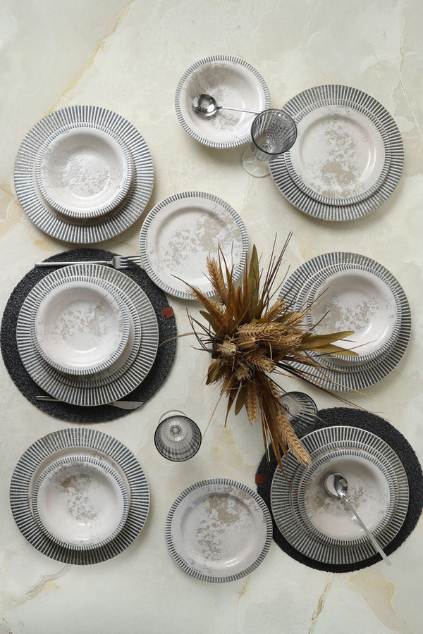 Deep Moon Assos Dinnerware Set 18 pcs - Chaplin Home
