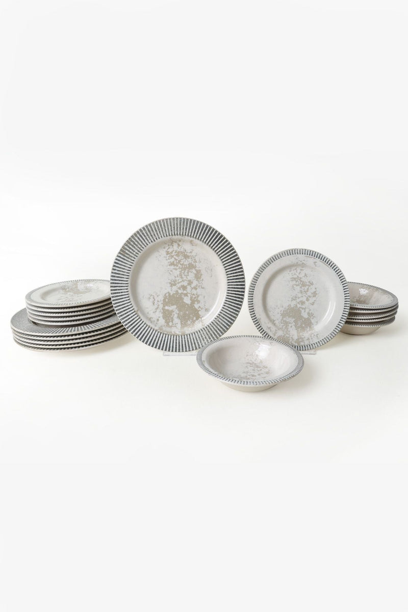 Deep Moon Assos Dinnerware Set 18 pcs - Chaplin Home