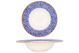 Edera Cobalt Pasta Plate 25 cm (400cc) - Chaplin Home
