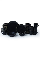 Ege Black/Gold Dinnerware Set 30 pcs - Chaplin Home