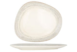 Galata Dinner Plate 33 cm - Asymmetrical - Chaplin Home