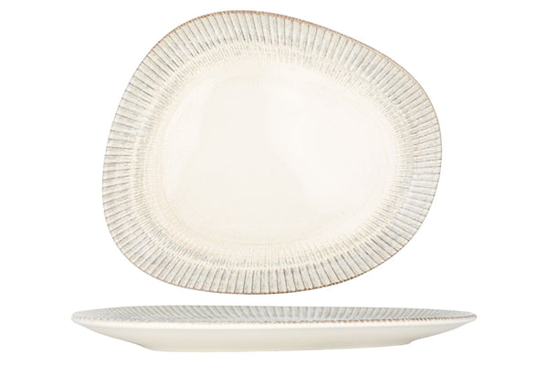 Galata Dinner Plate 33 cm - Asymmetrical - Chaplin Home