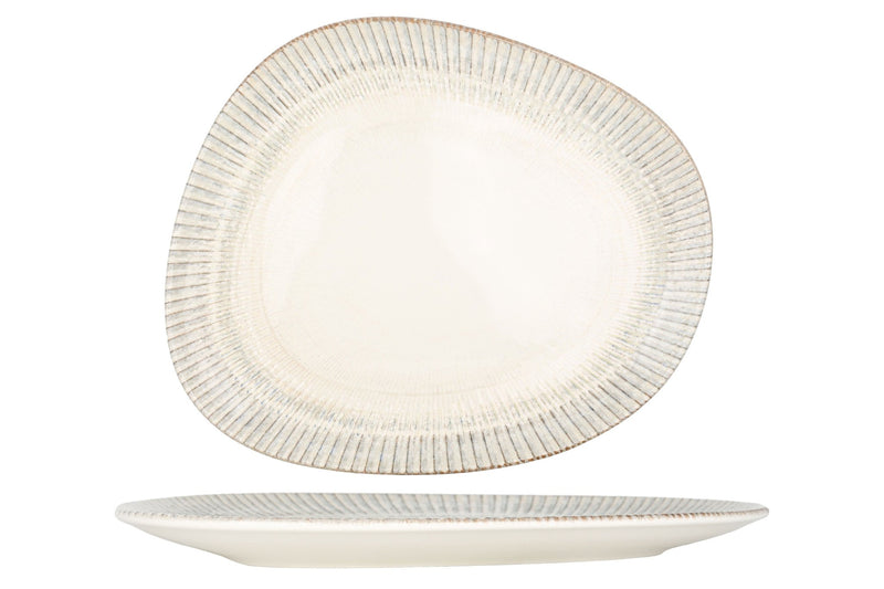 Galata Dinner Plate 33 cm - Asymmetrical - Chaplin Home