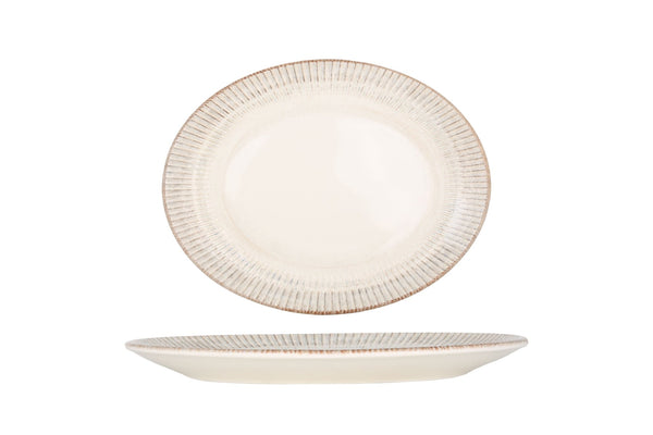 Galata Oval Service Plate 31x24 cm - Chaplin Home