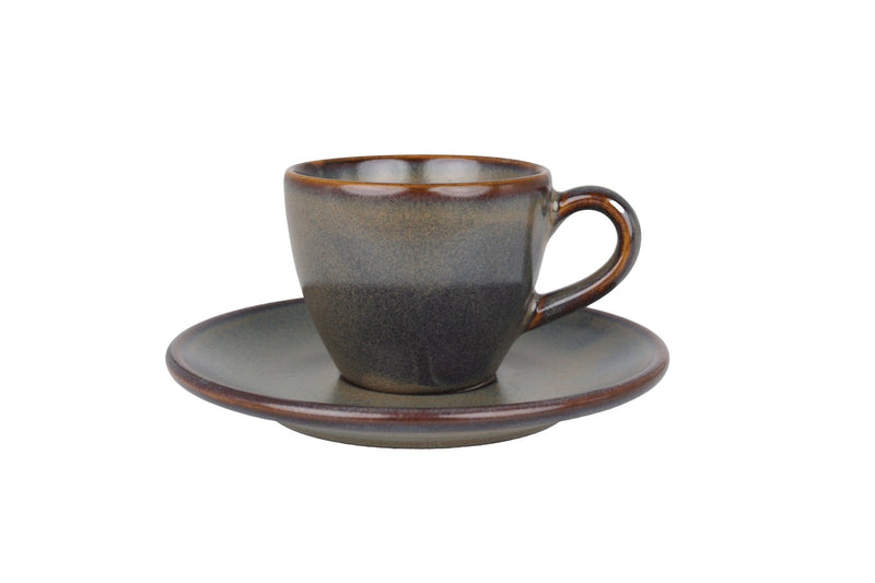 Gloire Espresso cup with saucer - 80cc - set of 6 - Chaplin Home