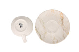 Granix Koffiekop met schotel - 250cc - set van 6