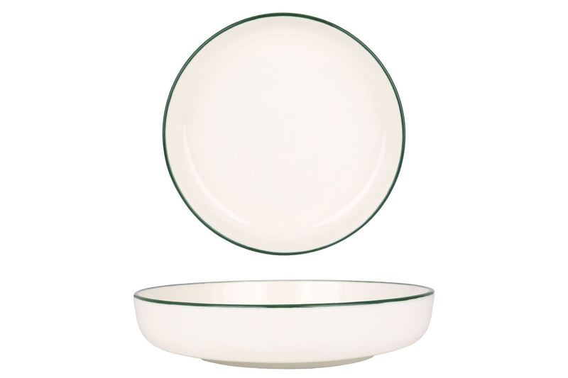 Green Edge bowl 19 cm - Chaplin Home