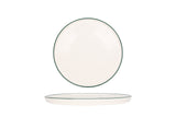 Assiette à Dessert Bord Vert 24cm - Chaplin Home