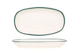 Green Edge Service Plate 30x18 cm - Chaplin Home