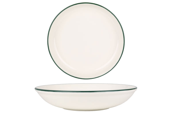 Green Edge Deep Plate 25 cm (1300cc)