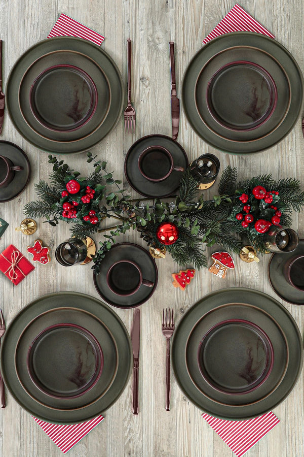 Ground Stackable Dinnerware Set 20 pcs - Chaplin Home