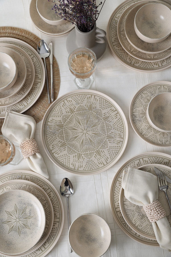 Groundlace Dinnerware Set 24 pcs - Chaplin Home