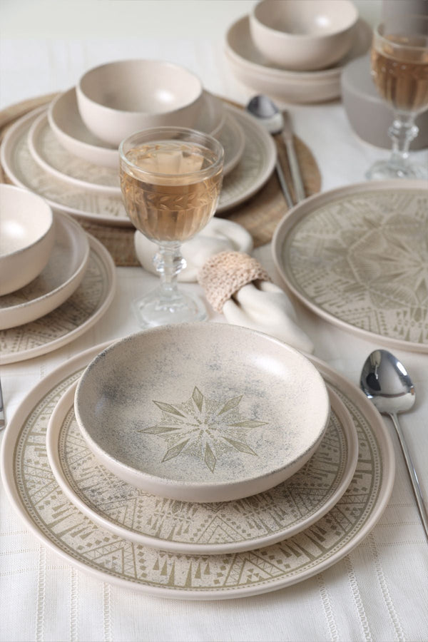 Groundlace Dinnerware Set 24 pcs - Chaplin Home