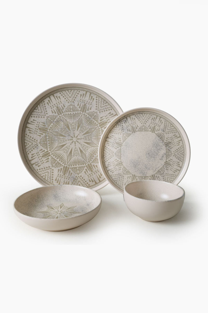 Groundlace Dinnerware Set 24 pcs - Chaplin Home