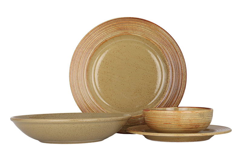 Helix Dune Dinnerware Set 24 pc's - Chaplin Home