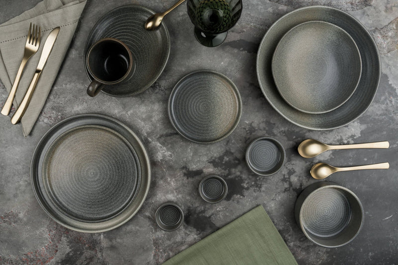 Hornfels Dinnerware Set 24 pcs (Medium) - Chaplin Home