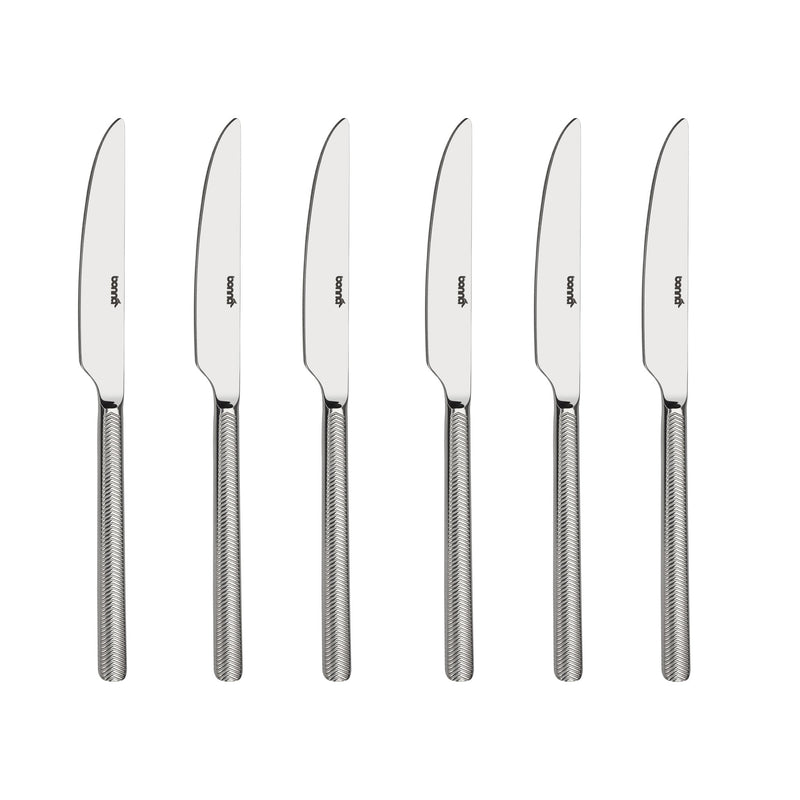 Illusion Dessert Knife 19.9 cm - set of 6 - Chaplin Home