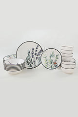 Keraart Flower Garden Dinnerware Set 24 pcs - Chaplin Home