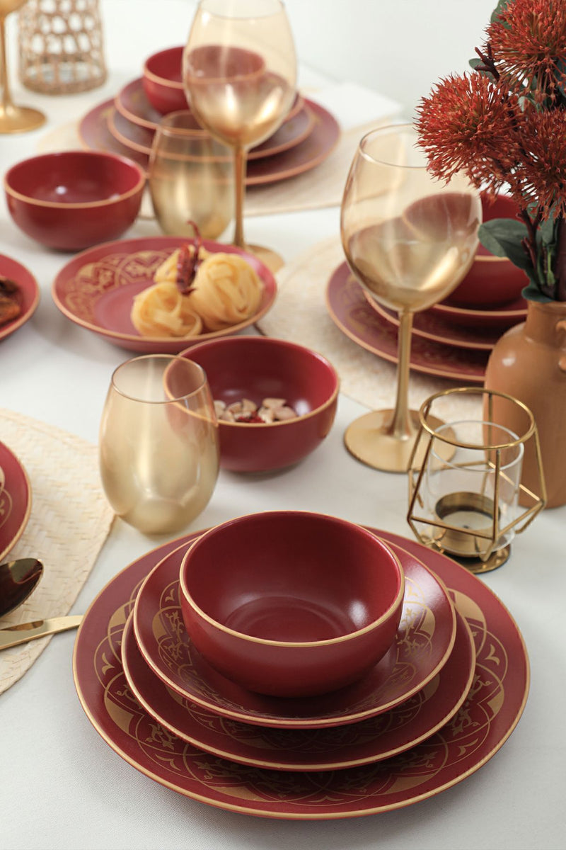 Keraart Hatırat Dinnerware Set 24 pcs - Chaplin Home