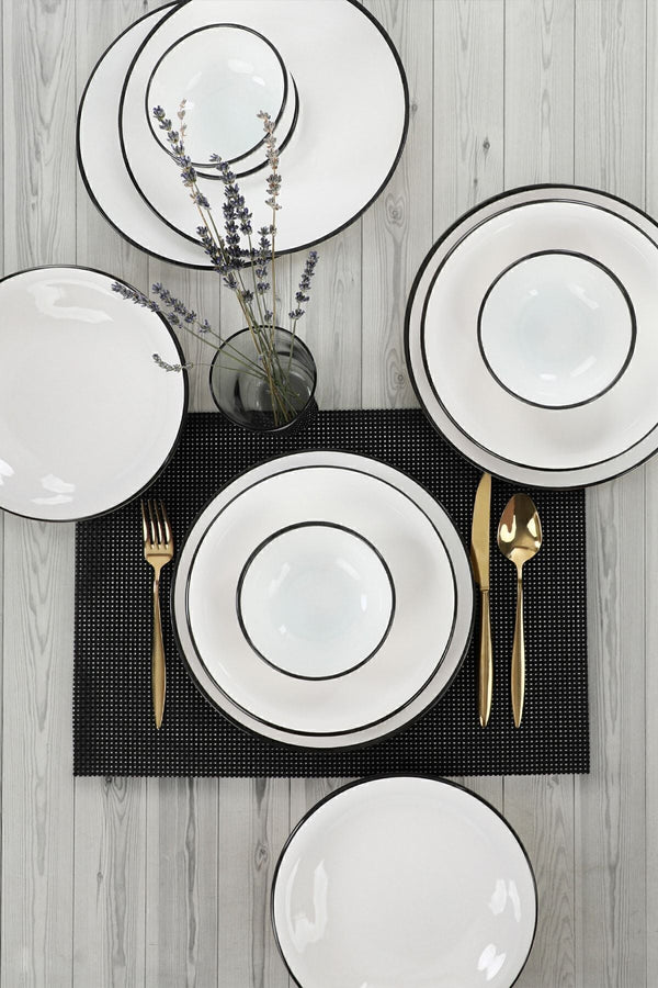 Keraart Simply Dinnerware Set 12 pcs - Chaplin Home