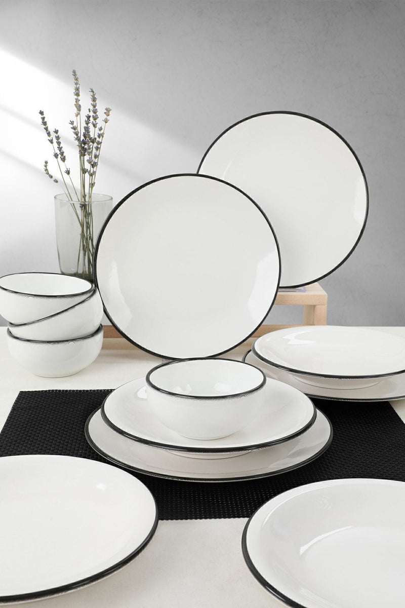 Keraart Simply Dinnerware Set 12 pcs - Chaplin Home