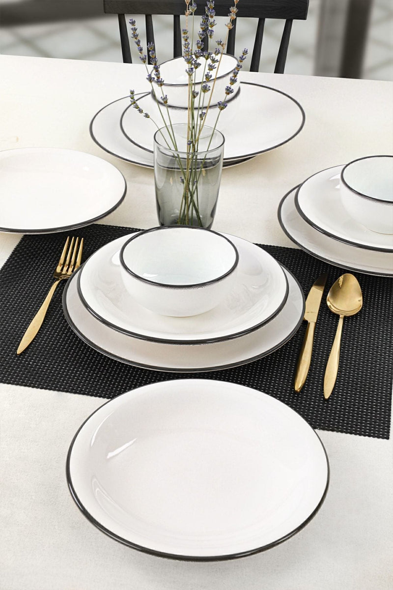 Keraart Simply Dinnerware Set 12 pcs - Chaplin Home