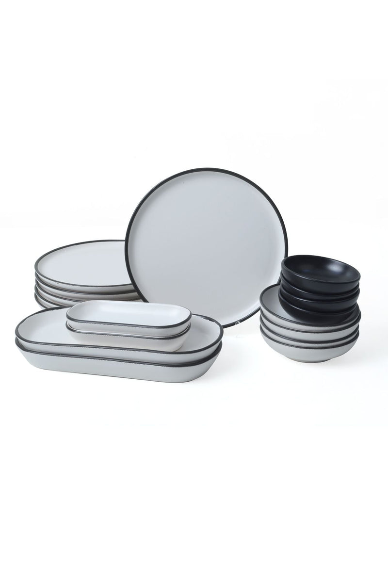 Keraart Simply Dinnerware Set 18 pcs - Chaplin Home