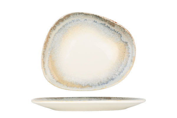 Knidos Dessert Plate 24 cm - Asymettric - Chaplin Home