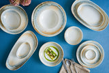 Knidos Dinnerware Set 24 pcs (Medium) - Chaplin Home
