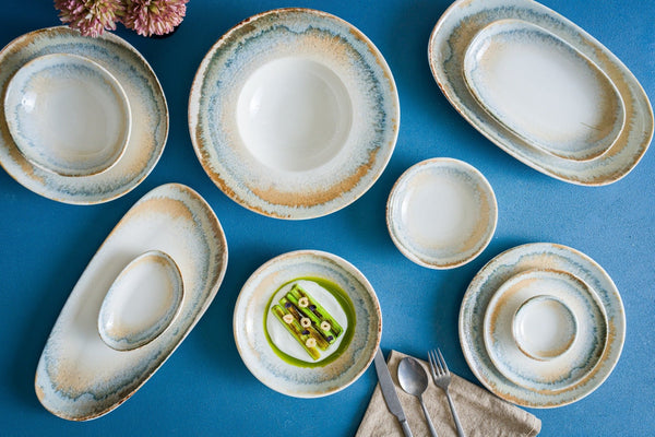 Knidos Dinnerware Set 24 pcs (Medium) - Chaplin Home