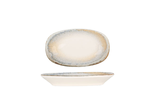 Knidos Oval Service Plate 15x8.5 cm - Chaplin Home
