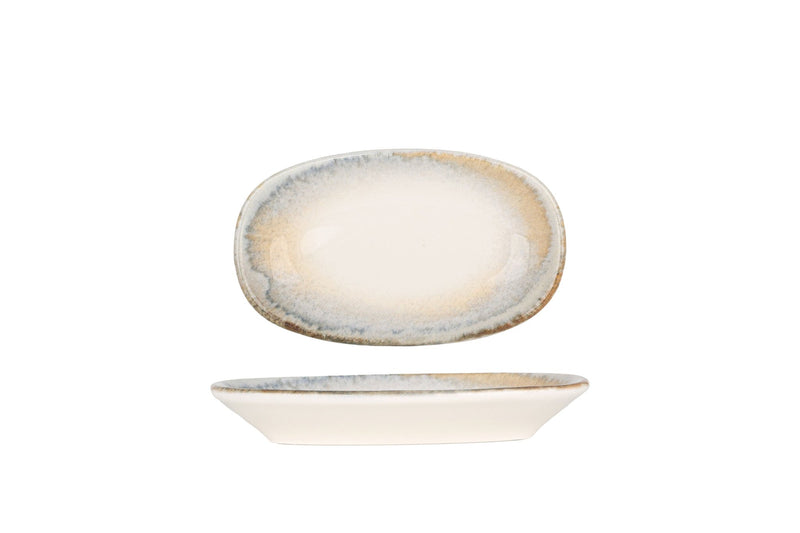 Knidos Oval Service Plate 15x8.5 cm - Chaplin Home