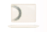 Black Ice Rectangular Service Plate 30x22 cm
