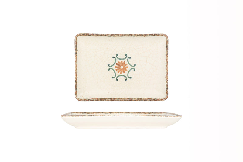 Kütahya Porselen Storia Rectangular Service Plate 18x13 cm – Chaplin Home