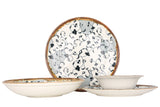 Fluer Amber Floral Dinnerware Set 24 pcs (Large)