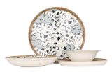 Fluer Amber Floral Dinnerware Set 24 pcs (Toledo)