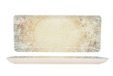 Cinnamon Placa de serviço retangular 35x15 cm