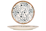 Fluer Amber Middagstallrik 30 cm (blommig)
