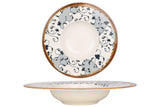 Fluer Amber Pastateller 27 cm (400cc) (Blumen)