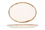 Fluer Amber Prato de serviço oval 27x16 cm