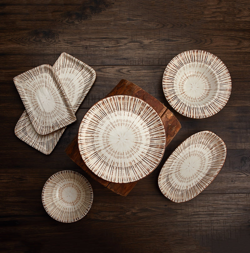 Legna Dinnerware Set 24 pc's (Large) - Chaplin Home