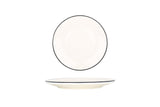 Linea Black Dessert Plate 19 cm - Chaplin Home