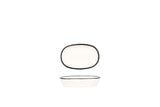 Linea Schwarz Oval Servierschale 10 cm - Chaplin Home