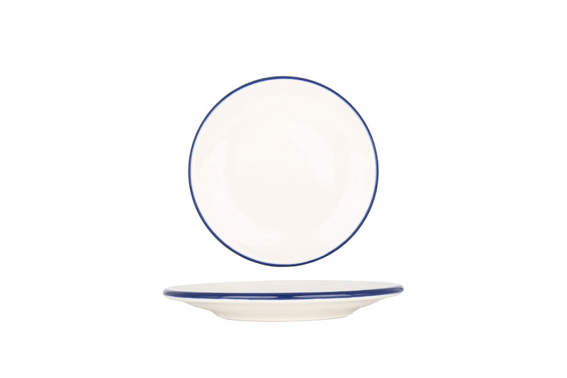 Linea Blue Dessert Plate 15 cm - Chaplin Home