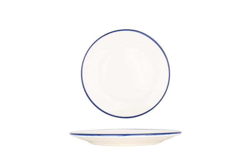 Linea Blue Dessert Plate 19 cm - Chaplin Home