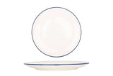 Linea Blue Dinner Plate 25 cm - Chaplin Home