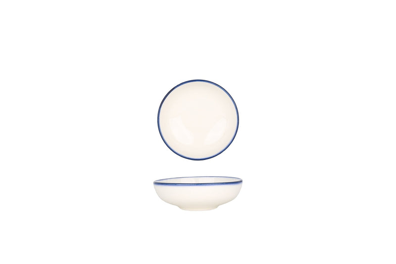 Linea Blue Oval Service Plate 10 cm - Chaplin Home
